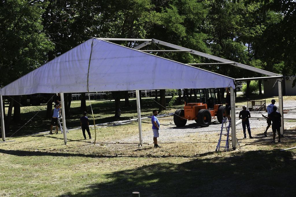 Oprema za koncert Thompsona u Sinju - 2