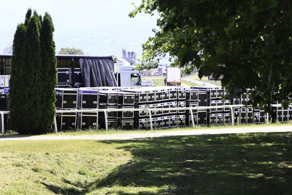 Oprema za koncert Thompsona u Sinju - 5