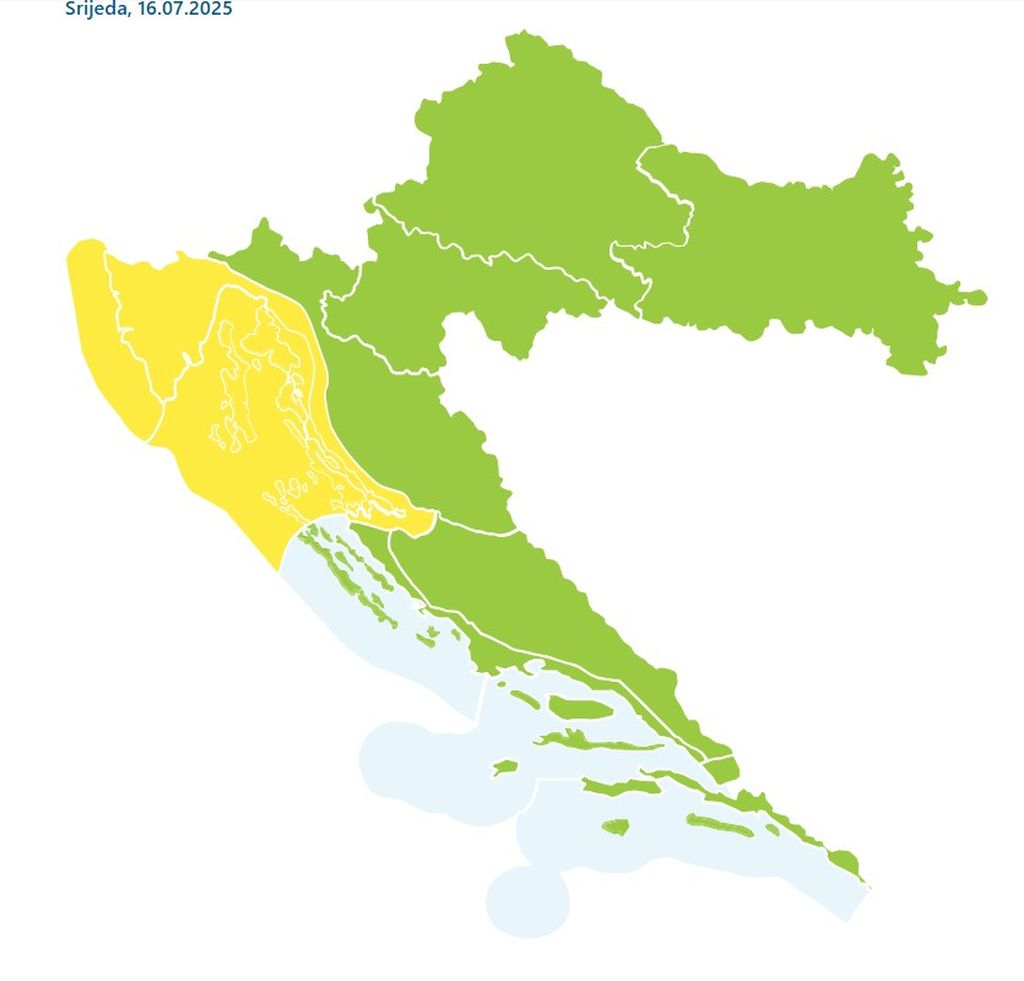 Grmljavinska oluja u Zagrebu