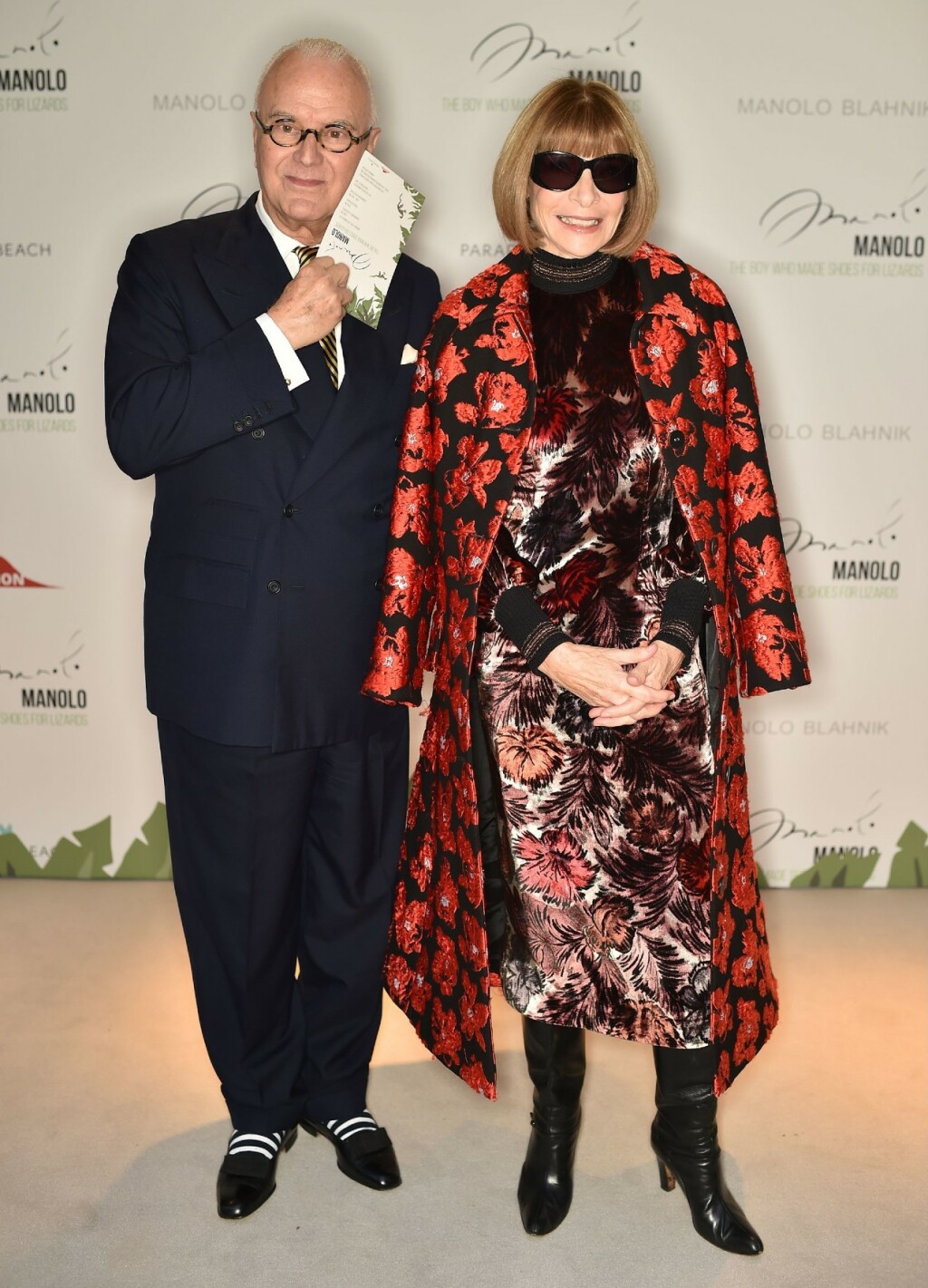 Manolo Blahnik i Anna Wintour