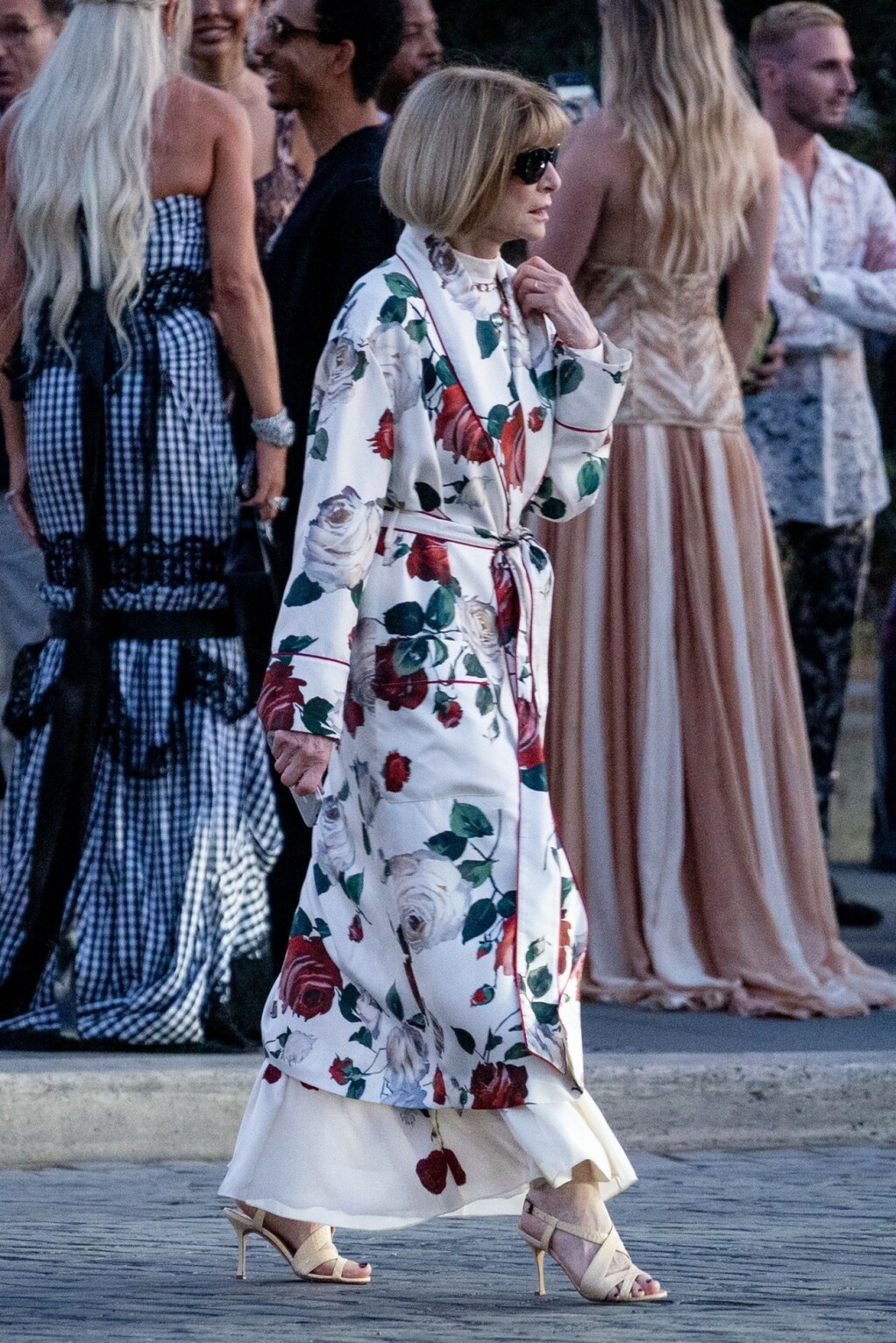 Anna Wintour u Rimu na reviji modne kuće Dolce & Gabbana