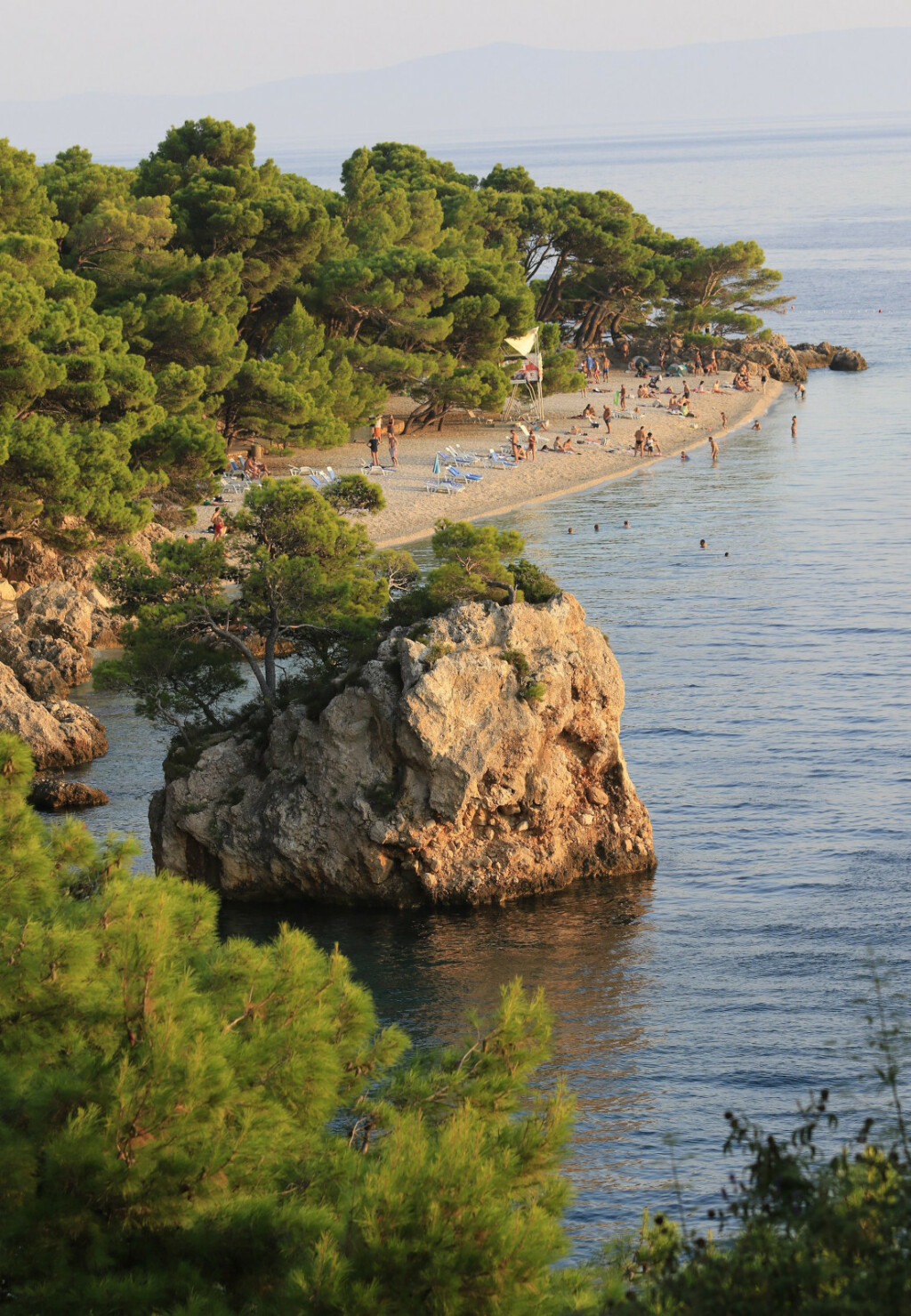 Plaža Punta rata u Brelima