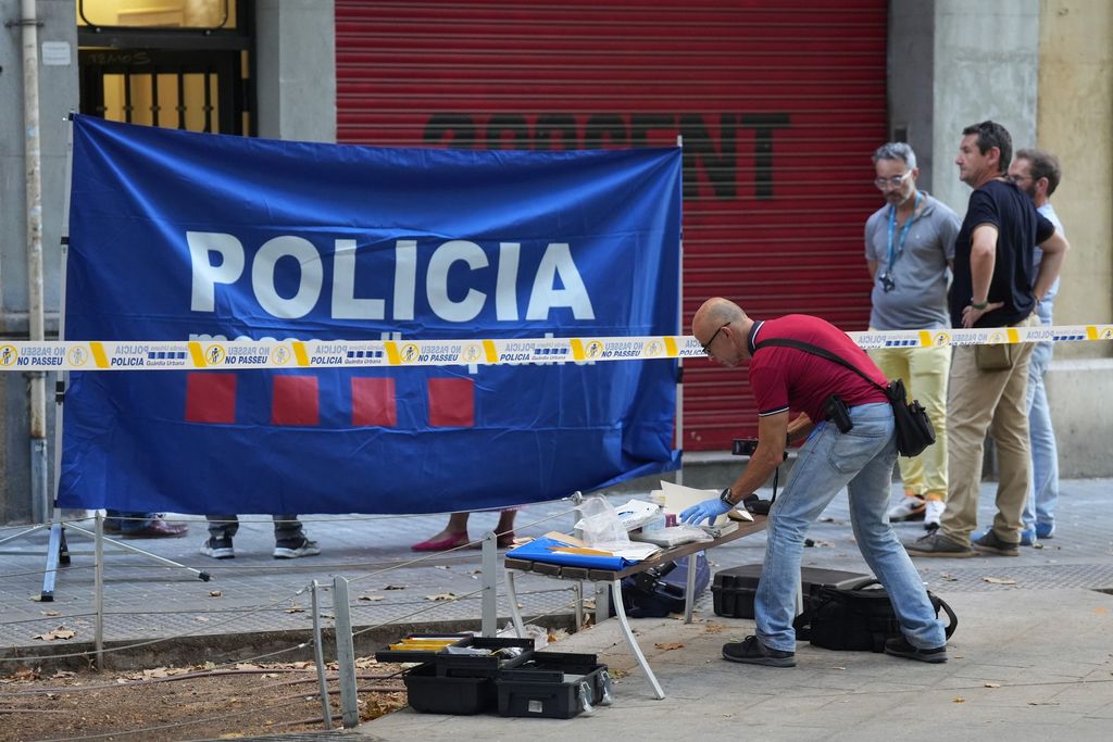 Očevid na mjestu ubojstva Filipa Kneževića u Barceloni