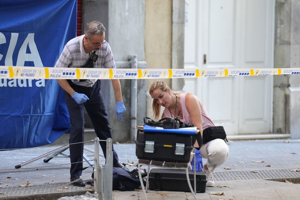 Očevid na mjestu ubojstva Filipa Kneževića u Barceloni
