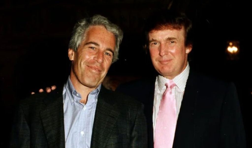 Jeffrey Epstein i Donald Trump