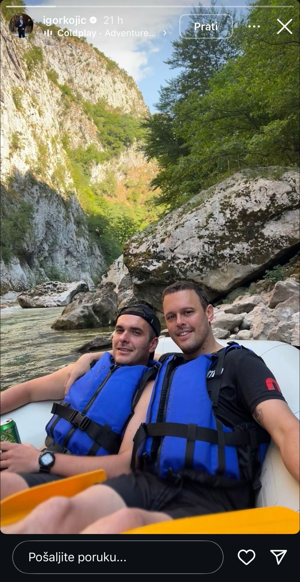 Igor Kojić na Instagramu