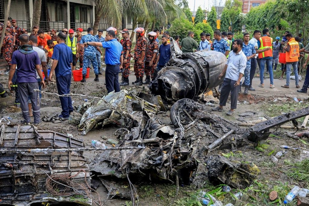 Pad zrakoplova u Bangladešu