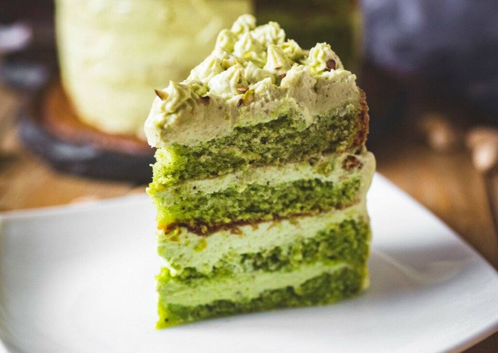 Torta od pistacije ilustracija