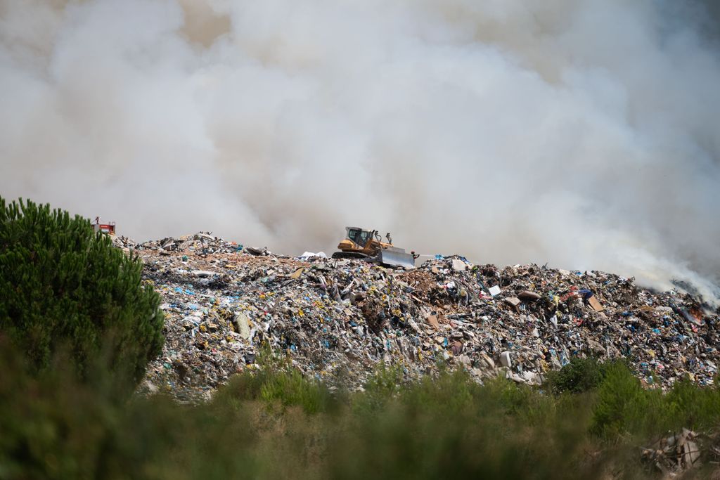 Požar deponija u Zadru - 1