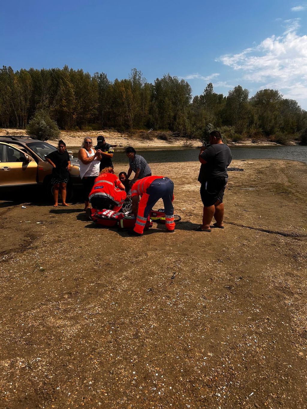 Potraga za parom koji se utopio u Dunavu