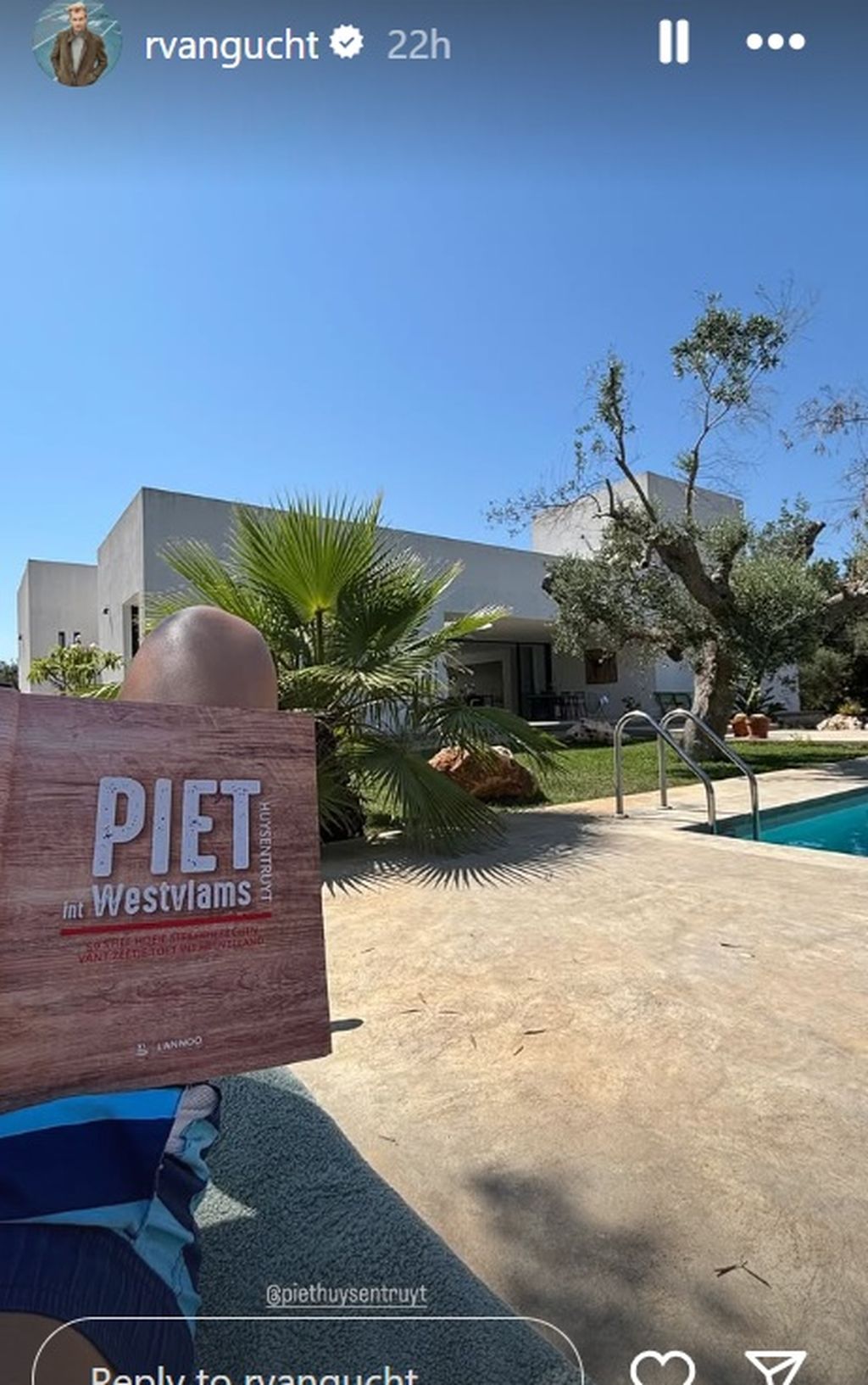 Ruben Van Gucht na Instagramu