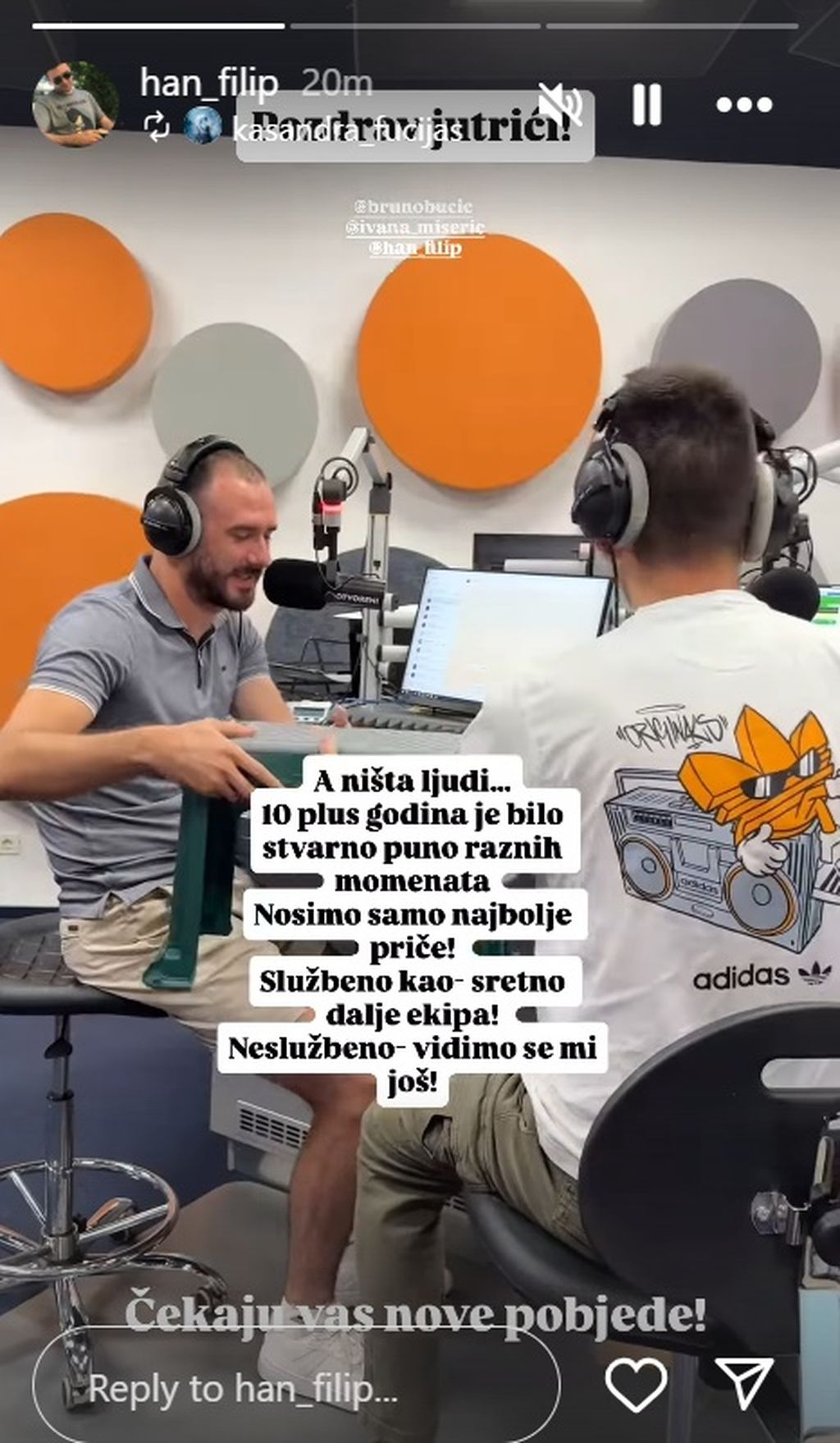 Filip Han na Instagramu