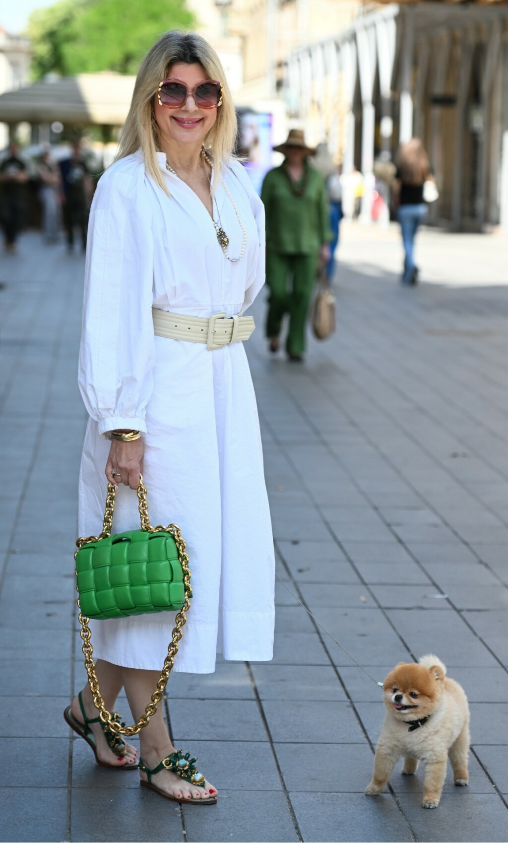 Haljina u street style izdanju sa zagrebačke špice