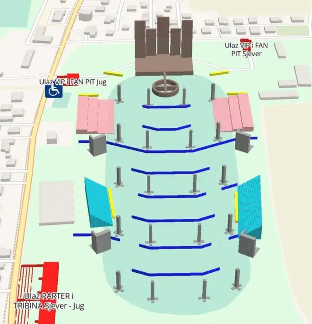 Hipodrom u Sinju za koncert Thompsona