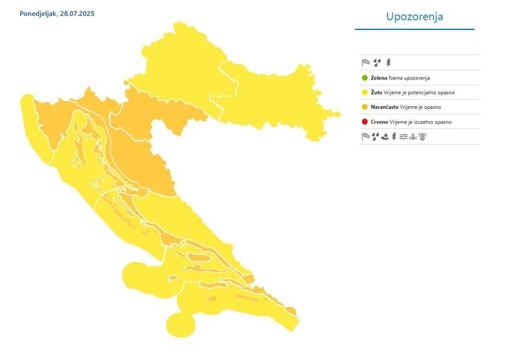 Nevrijeme zahvatilo Pulu