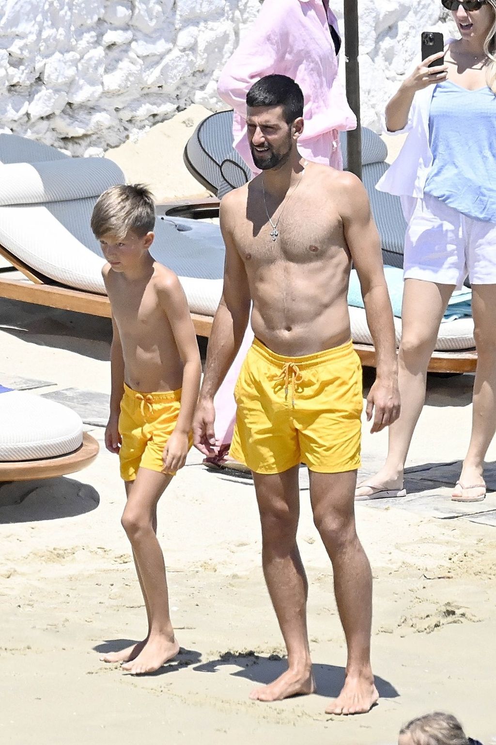 Novak i Stefan Đoković - 1