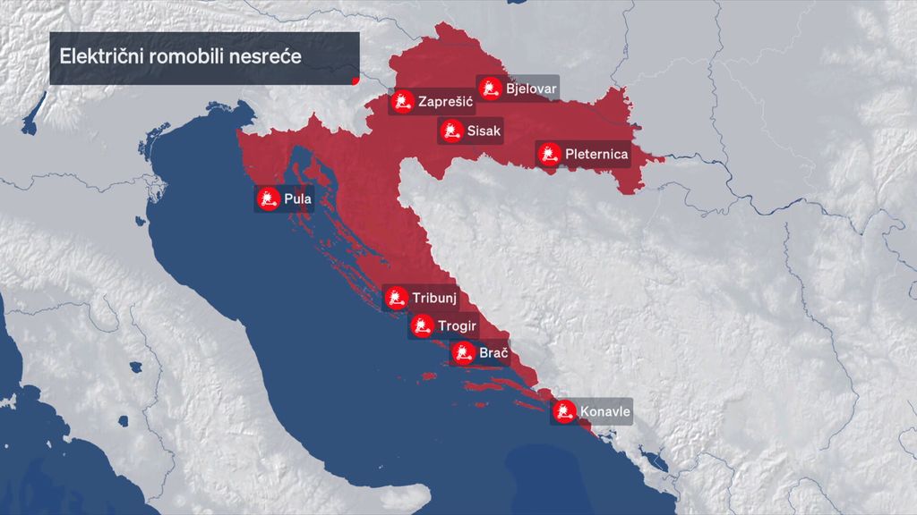 Nesreće s električnim romobilima - 2