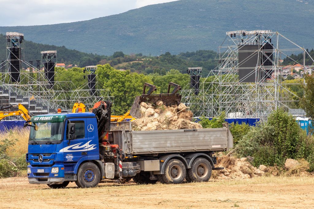 Koncert Marka Perkovića Thompsona u Zagrebu