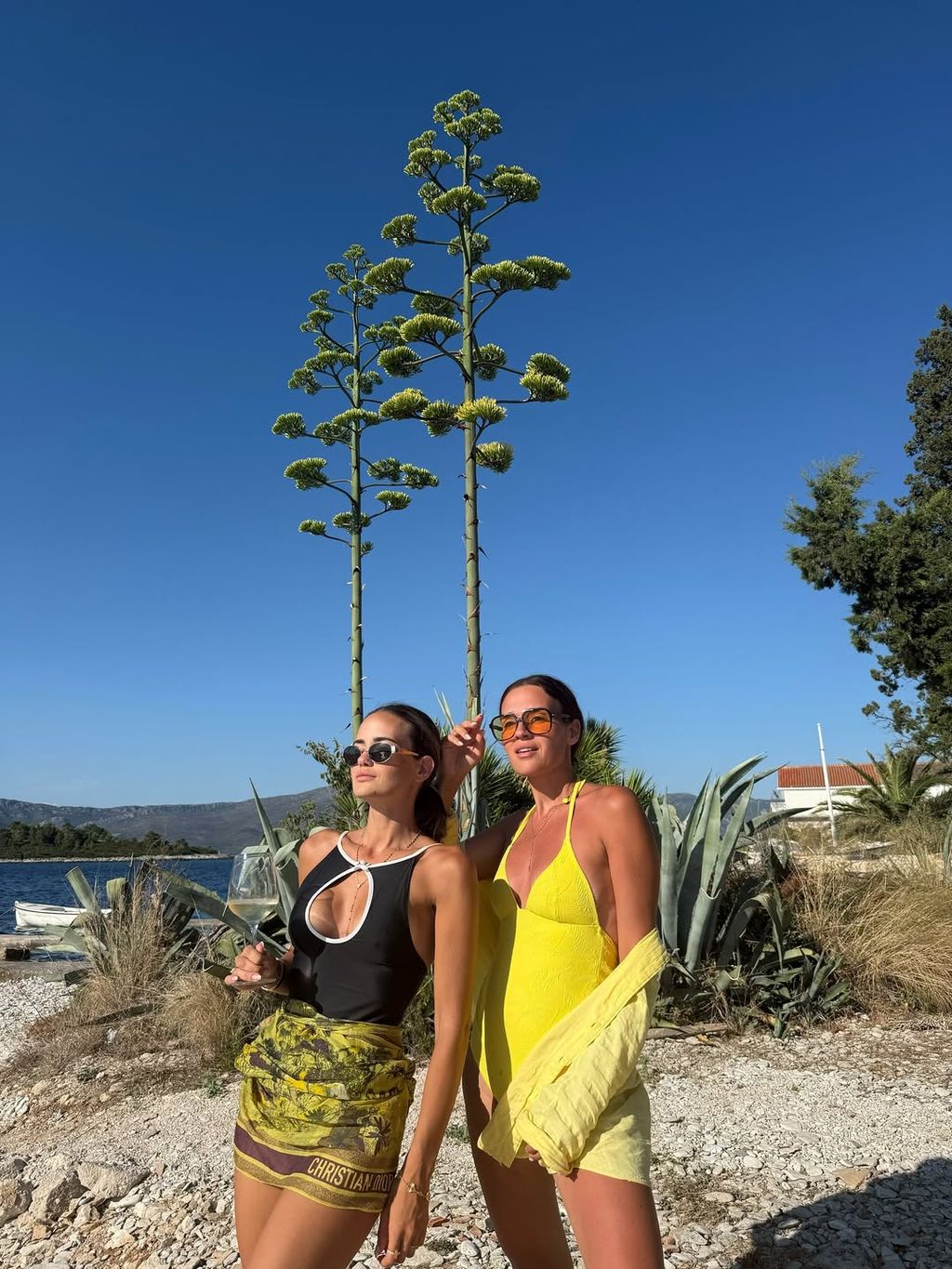 Adriana Ćaleta-Car i sestra Antonela