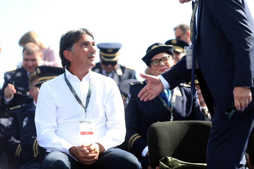 Zlatko Dalić na mimohodu