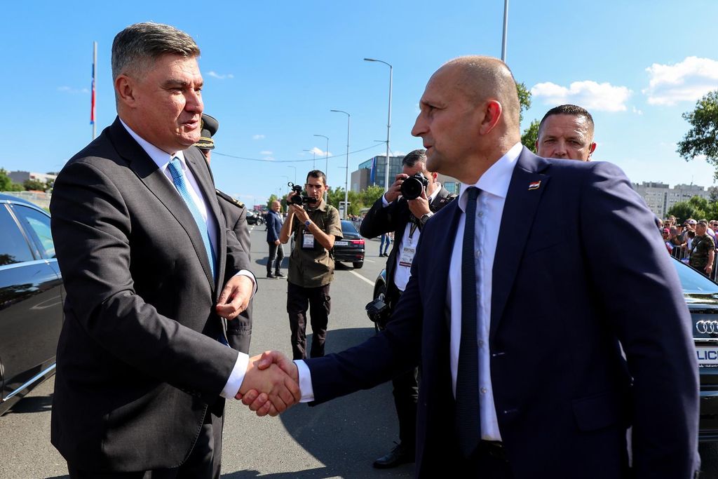 Premijer Andrej Plenković i predsjednik Zoran Milanović