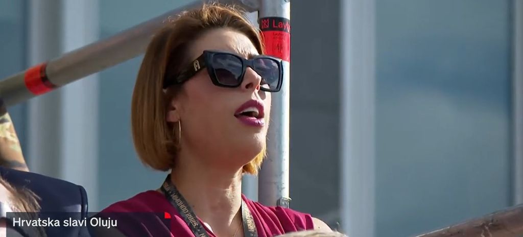 Blanka Vlašić na mimohodu - 1