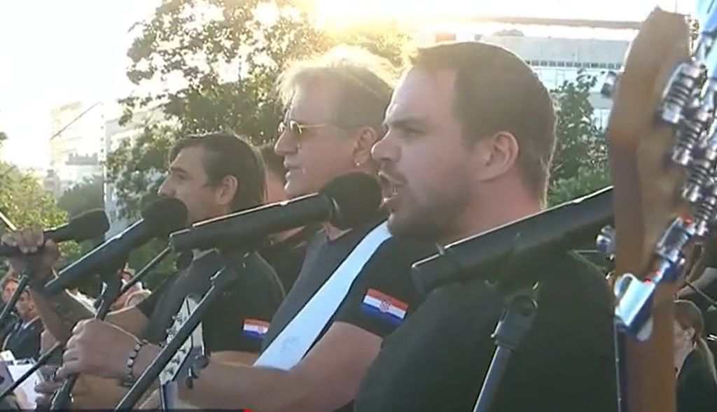 Hrvatske ruže na mimohodu