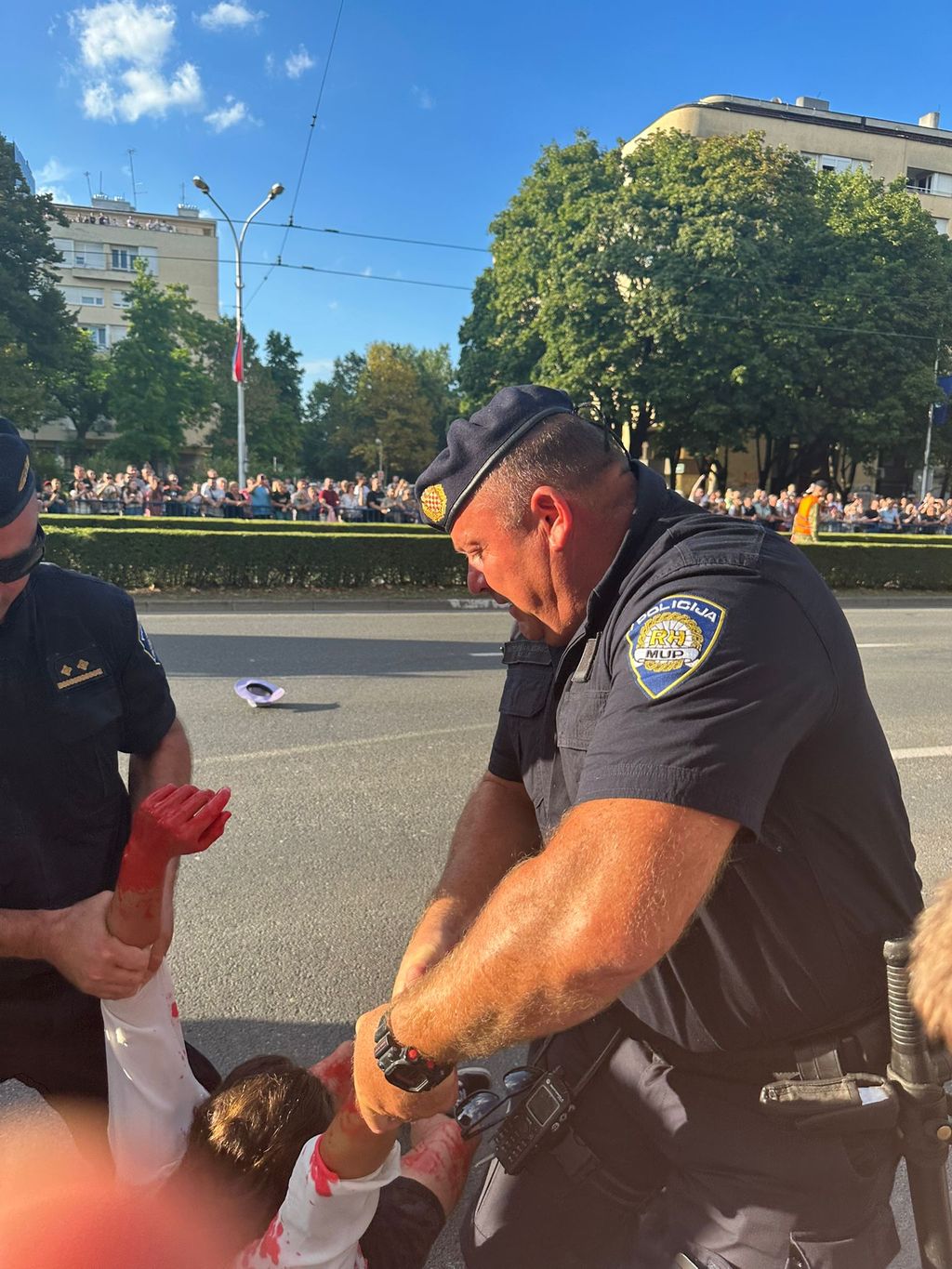 Incident na vojnom mimohodu