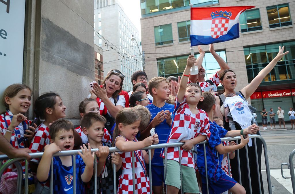 Hrvatski navijači u Kanadi