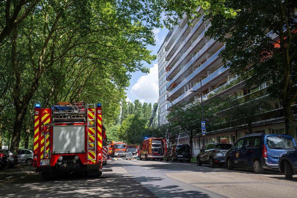 Požar u Antwerpenu