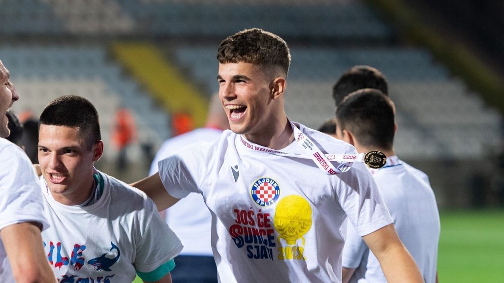Luka Vušković u dresu Hajduka