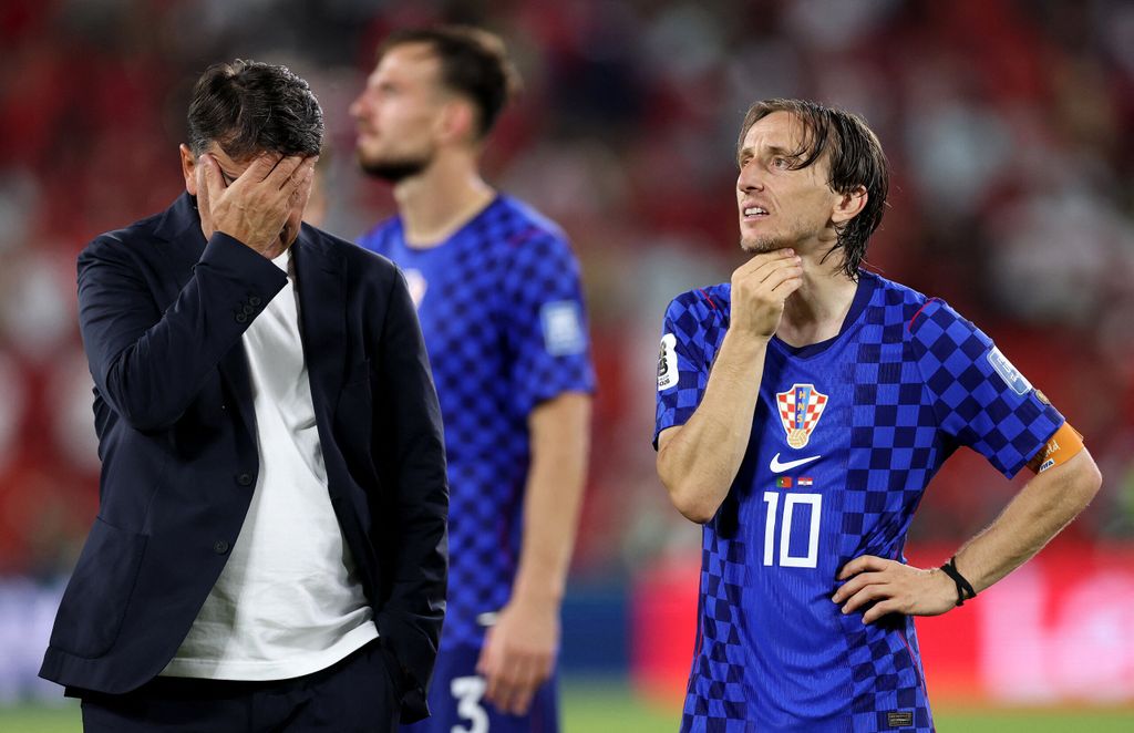Zlatko Dalić i Luka Modrić