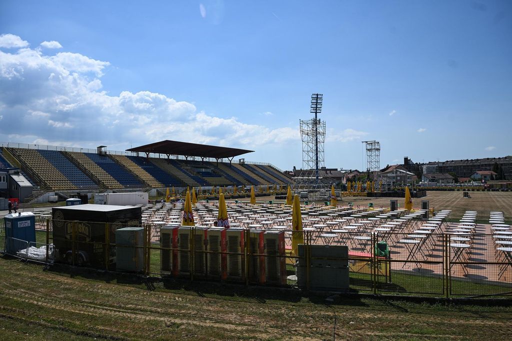 Pripreme za Thompsonov koncert u Zaprešiću - 2