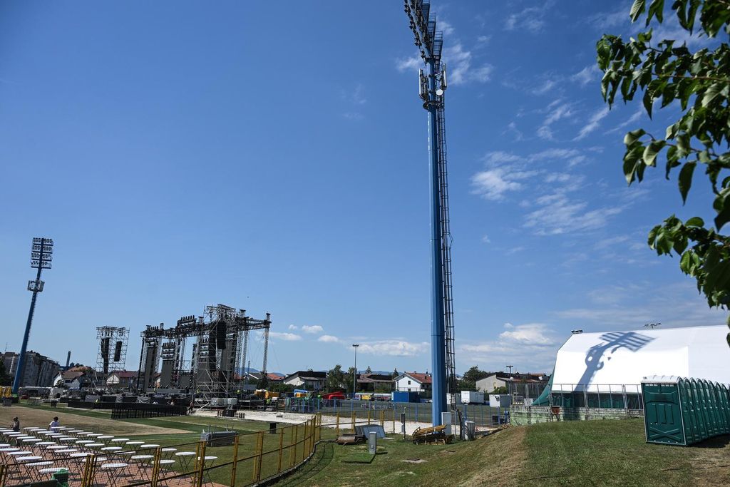 Pripreme za Thompsonov koncert u Zaprešiću - 3