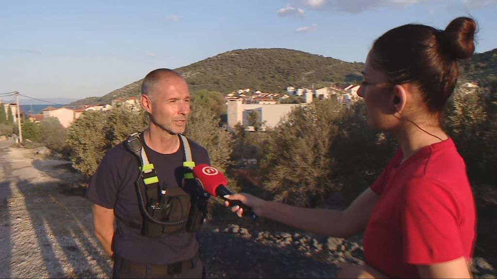 Požar kod Trogira