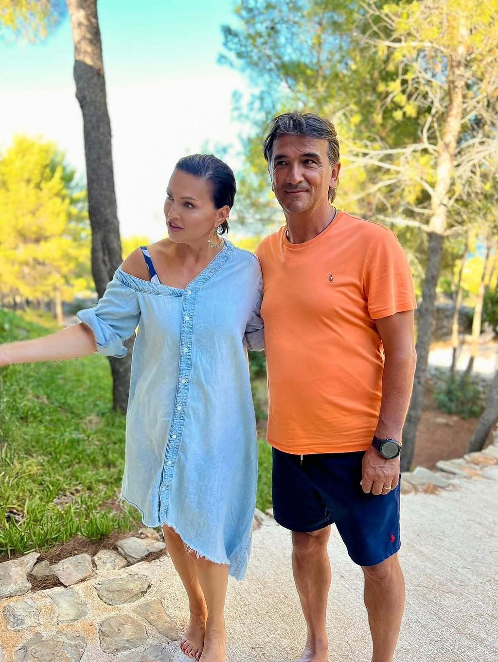 Nina Badrić i Zlatko Dalić - 1
