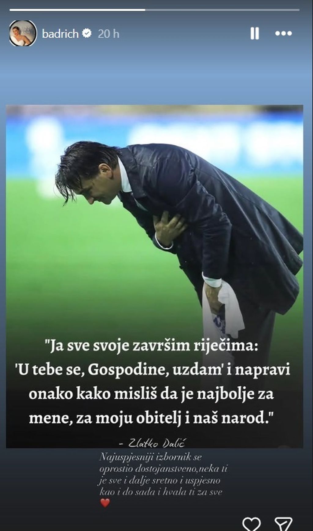 Nina Badrić na Instagramu