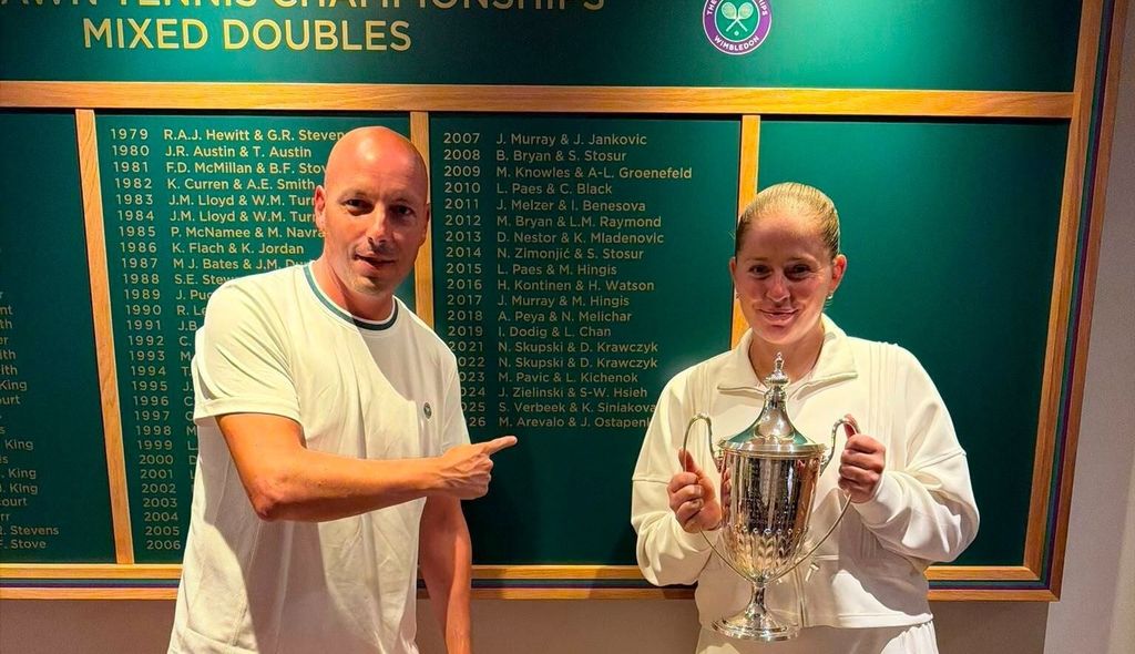 Ivan Porobija i Jelena Ostapenko