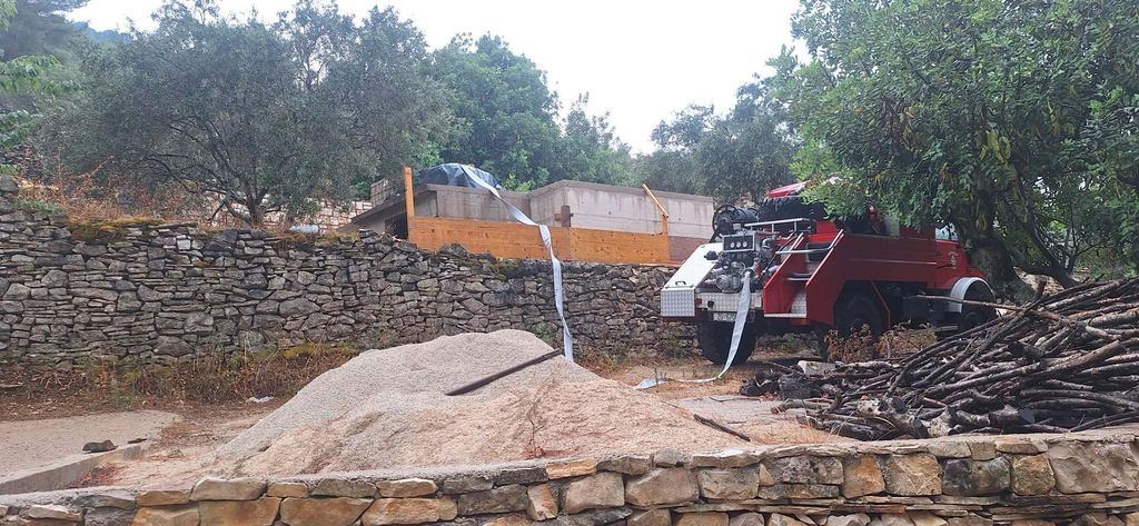 Posljedice požara na Korčuli