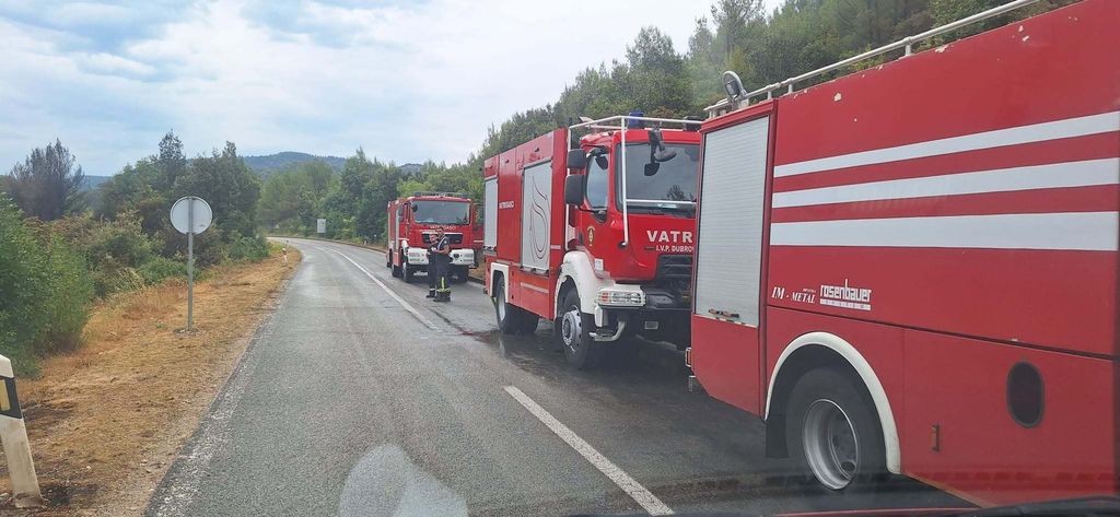Posljedice požara na Korčuli