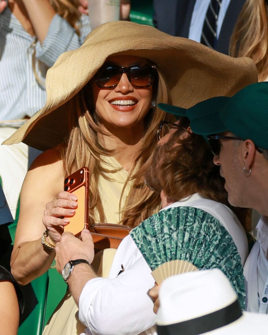 Jennifer Lopez na Wimbledonu