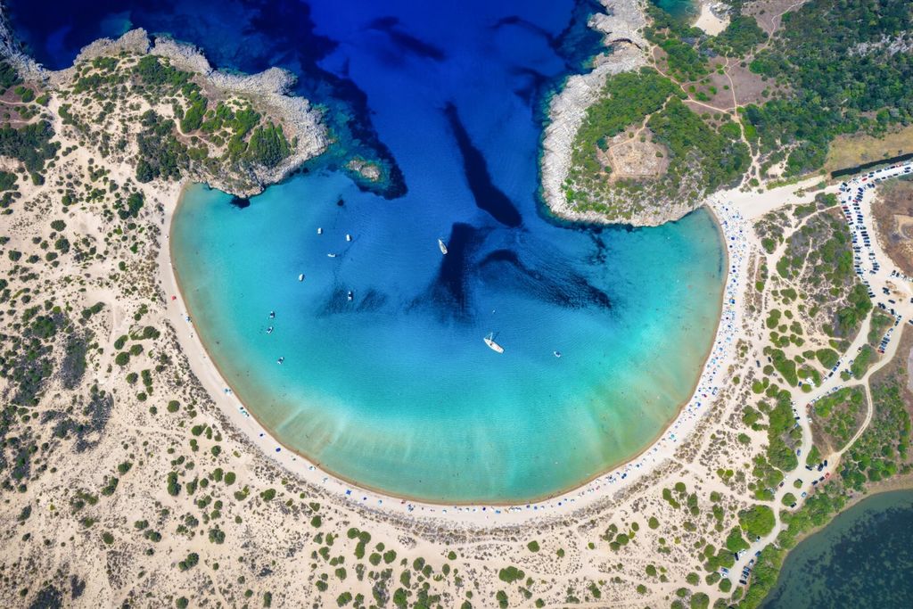 Plaža Voidokilia ima gotovo savršen oblik grčkog slova omega