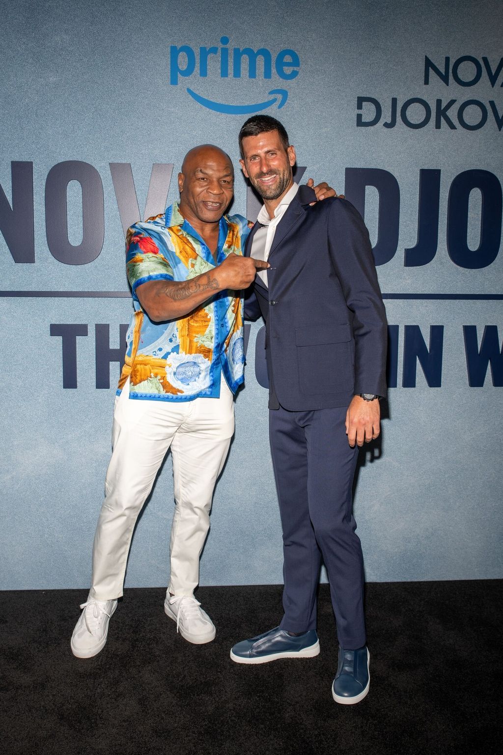 Mike Tyson i Novak Đoković