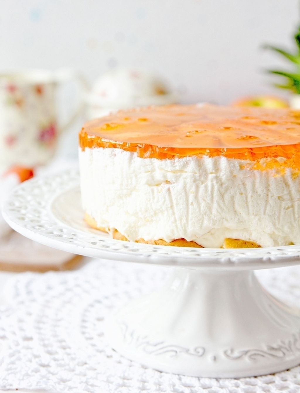 Cheesecake s breskvama