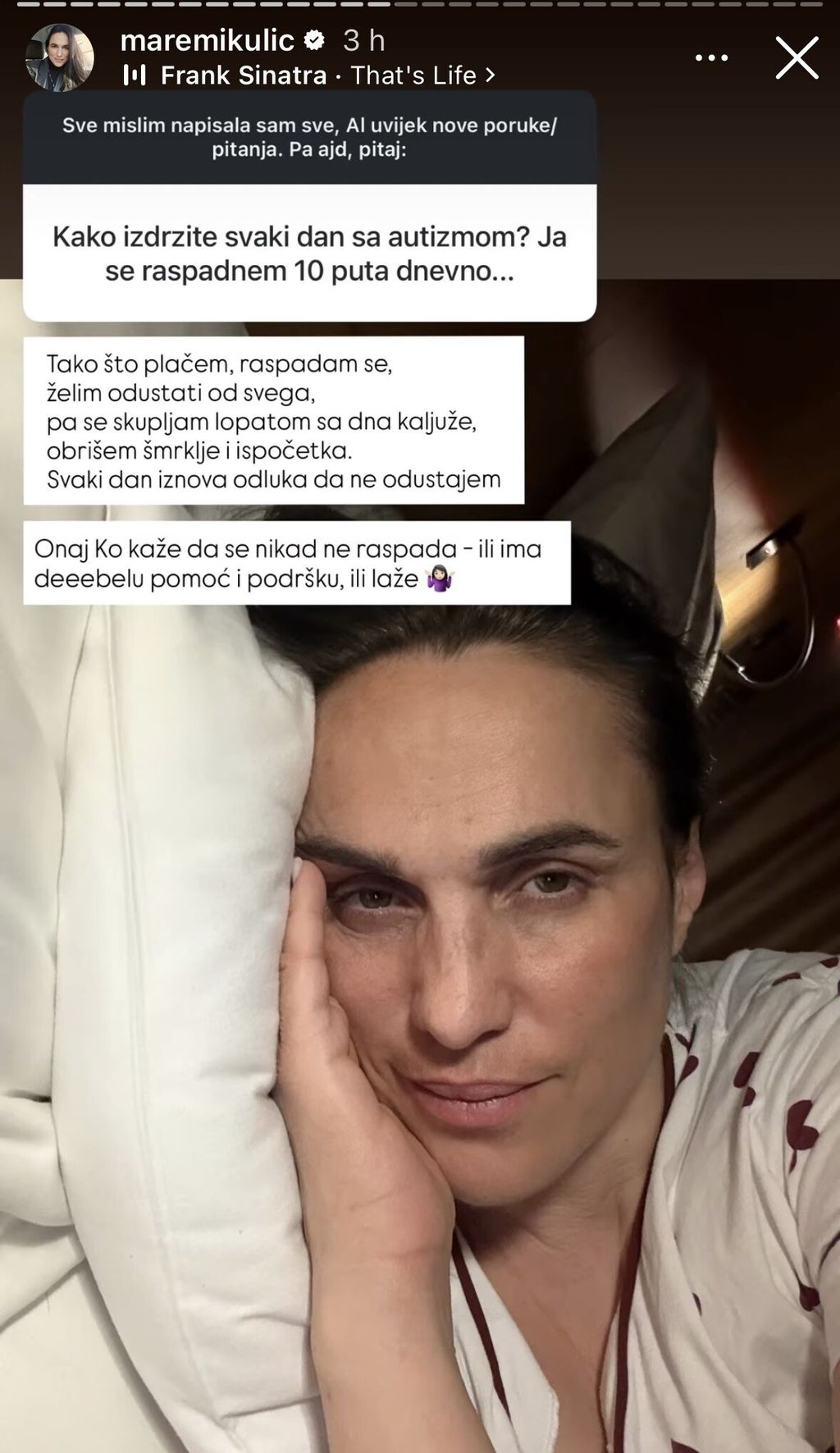 Marijana Mikulić na Instagramu - 2
