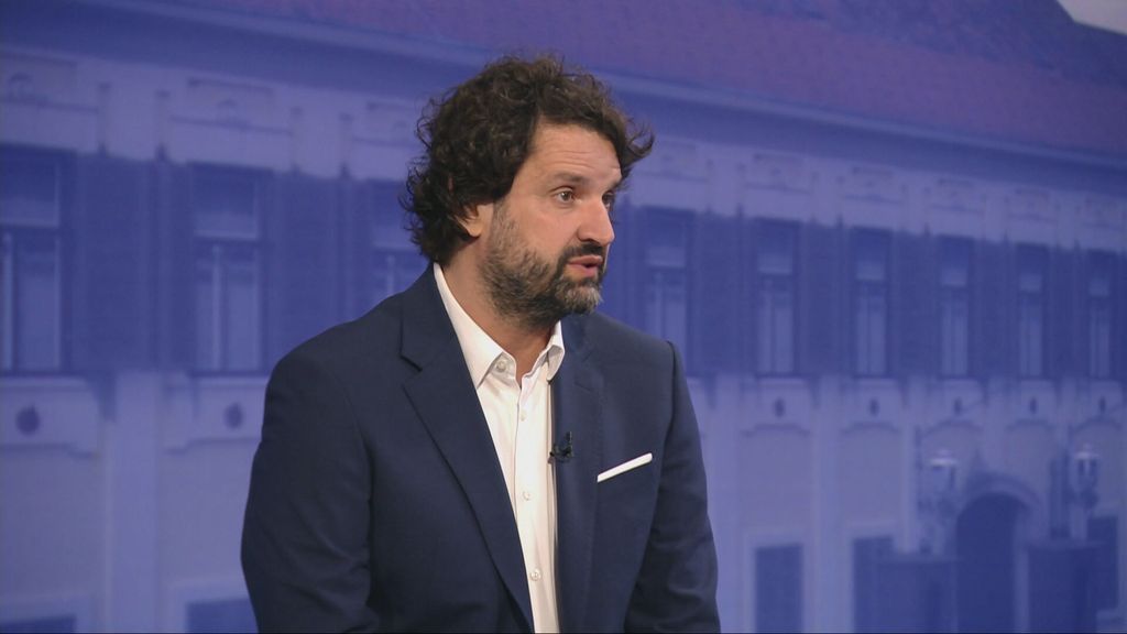 Boris Jokić i Sabina Tandara Knezović, reporterka Dnevnika Nove TV