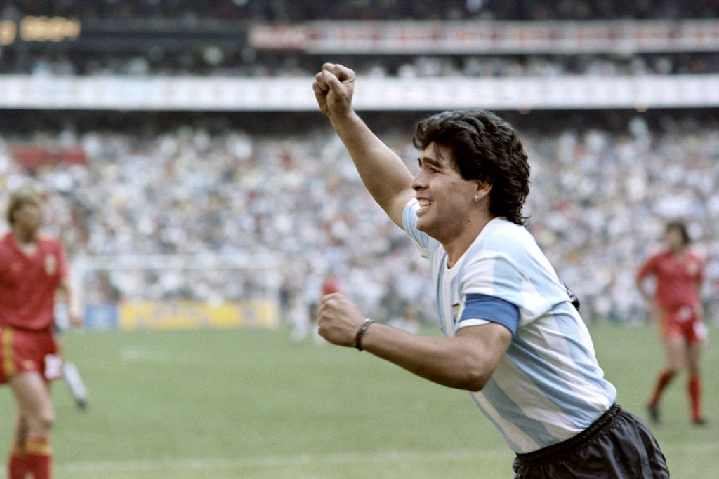 Diego Maradona 1986. godine (Foto: AFP)