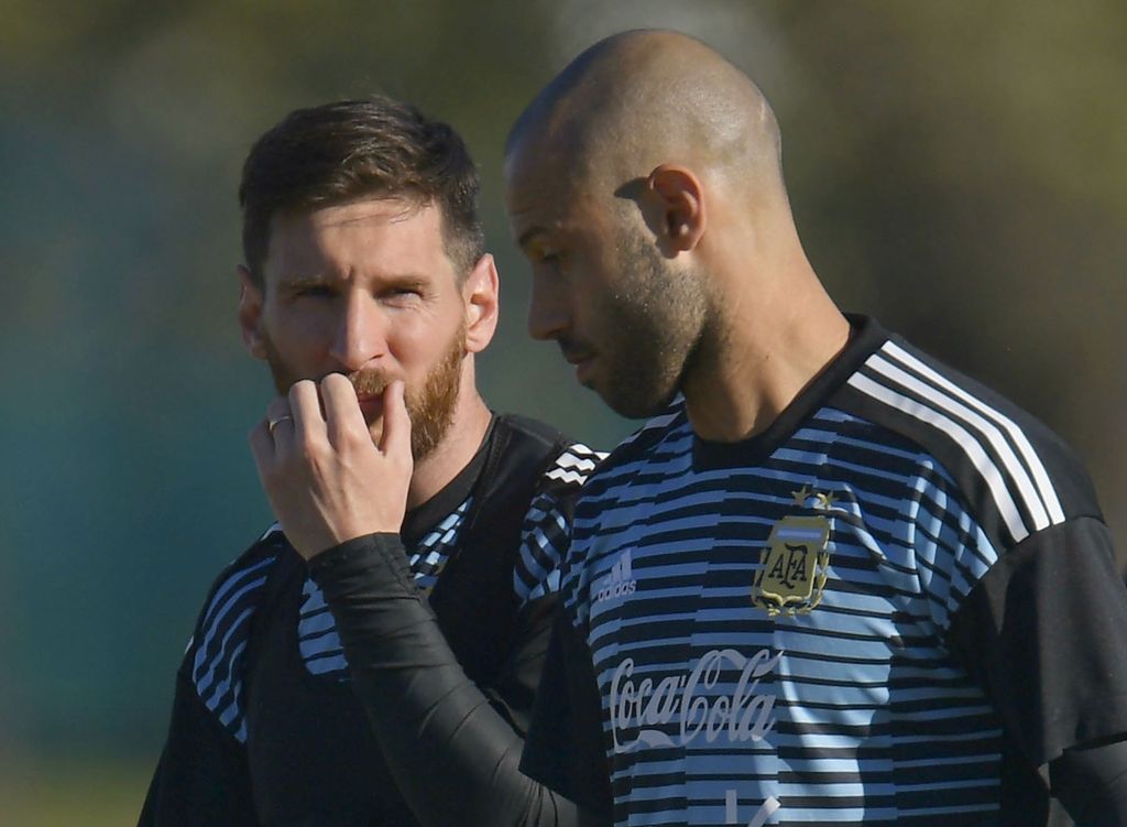 Lionel Messi i Javier Mascherano (Foto: AFP)