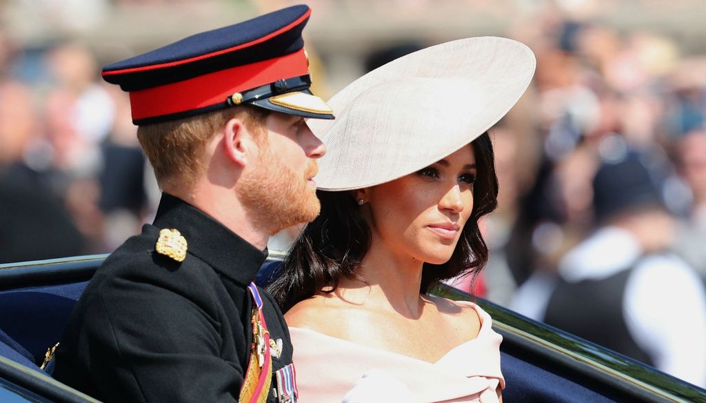 Vojvoda i vojvotkinja od Sussexa na paradi