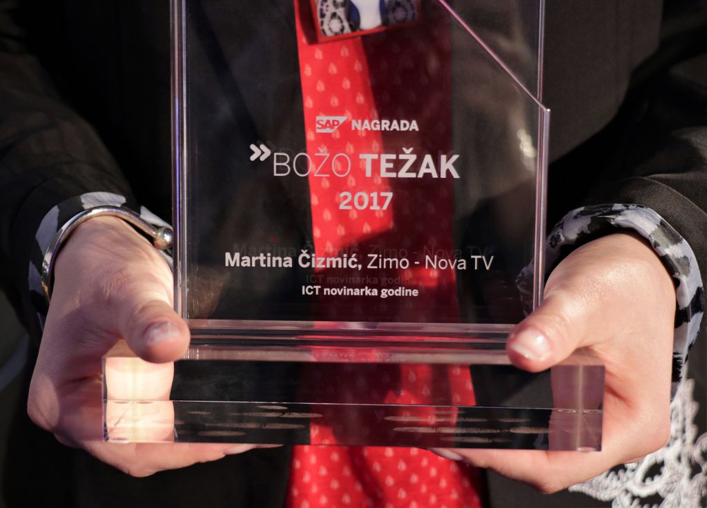 Martina Čizmić, ICT novinarka godine (FOTO: Anamaria Batur)